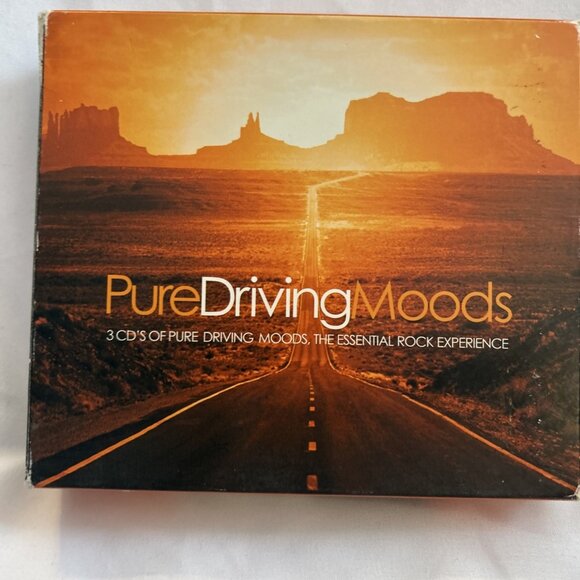 Pure Driving Moods 3 CDs Boxset W/ Great Songs White Wedding Atomic Light My Fir - Picture 1 of 12